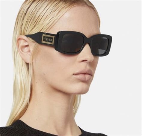 versace ve 4377 gb1/87|Versace™ VE4377 Square Sunglasses .